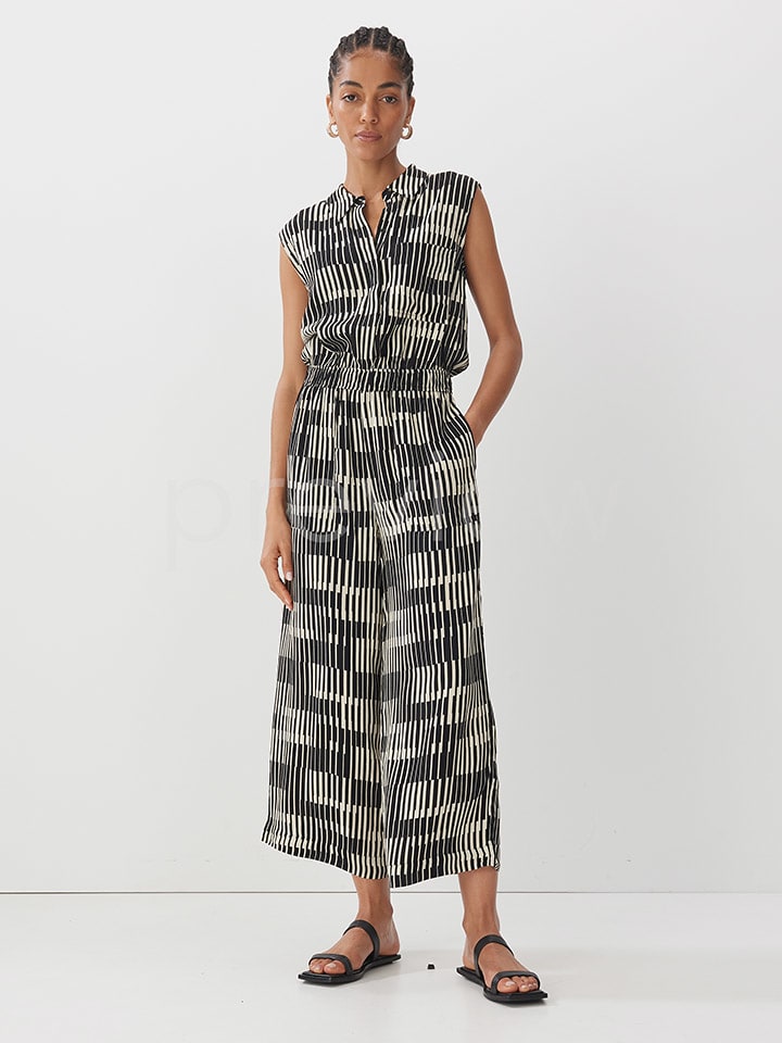 Someday Jumpsuit in Schwarz/ Creme günstig kaufen