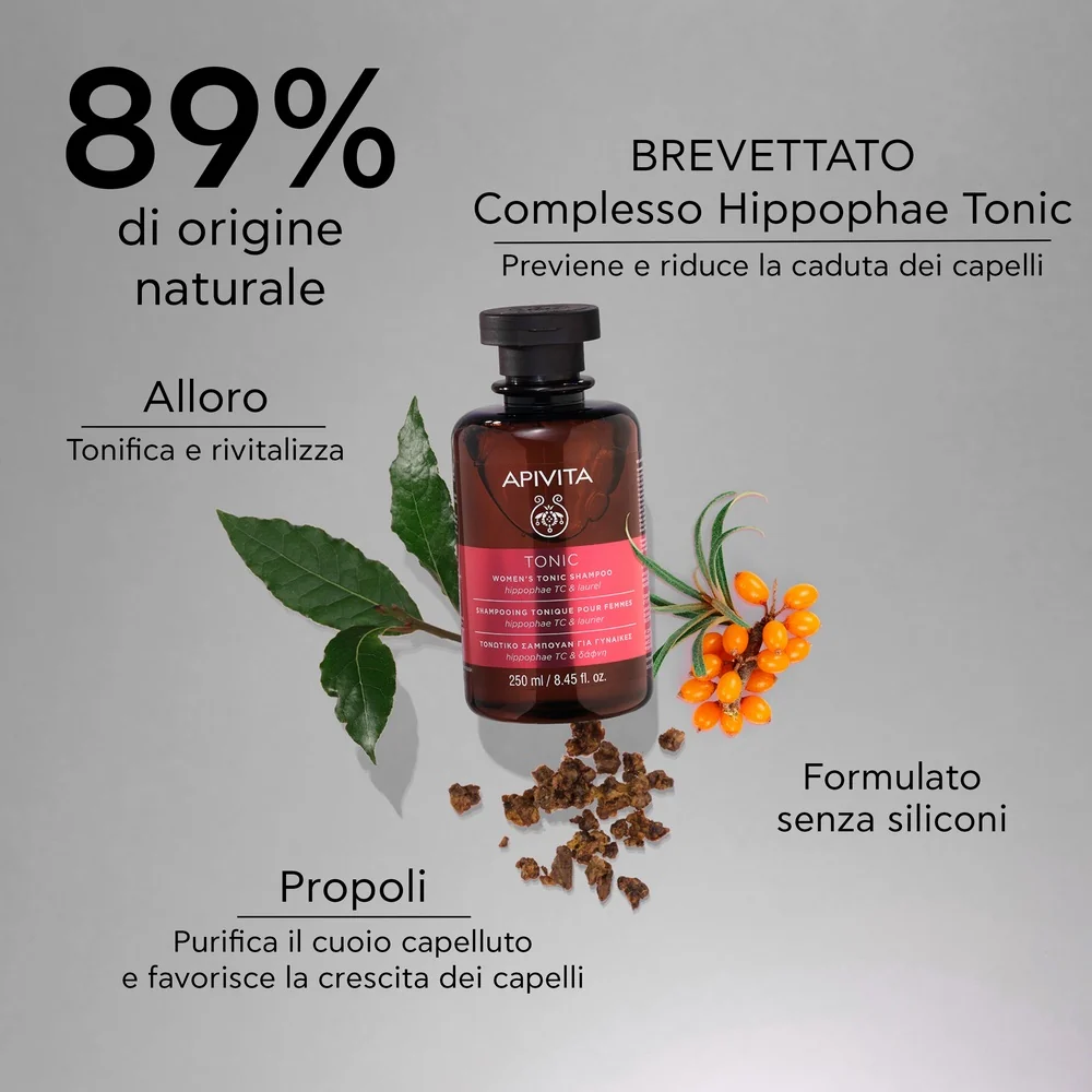 Champú tonificante capilar para mujer - Champú anticaída