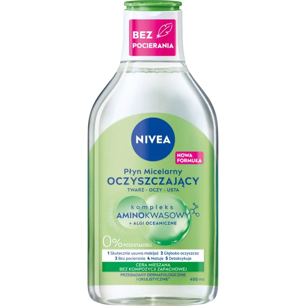Nivea micelinis vanduo mišriai odai