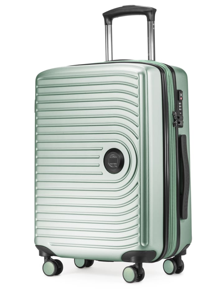 Hauptstadtkoffer Mitte - Handgepäck Bordgepäck-Trolley Koffer, TSA, in Mint günstig kaufen S