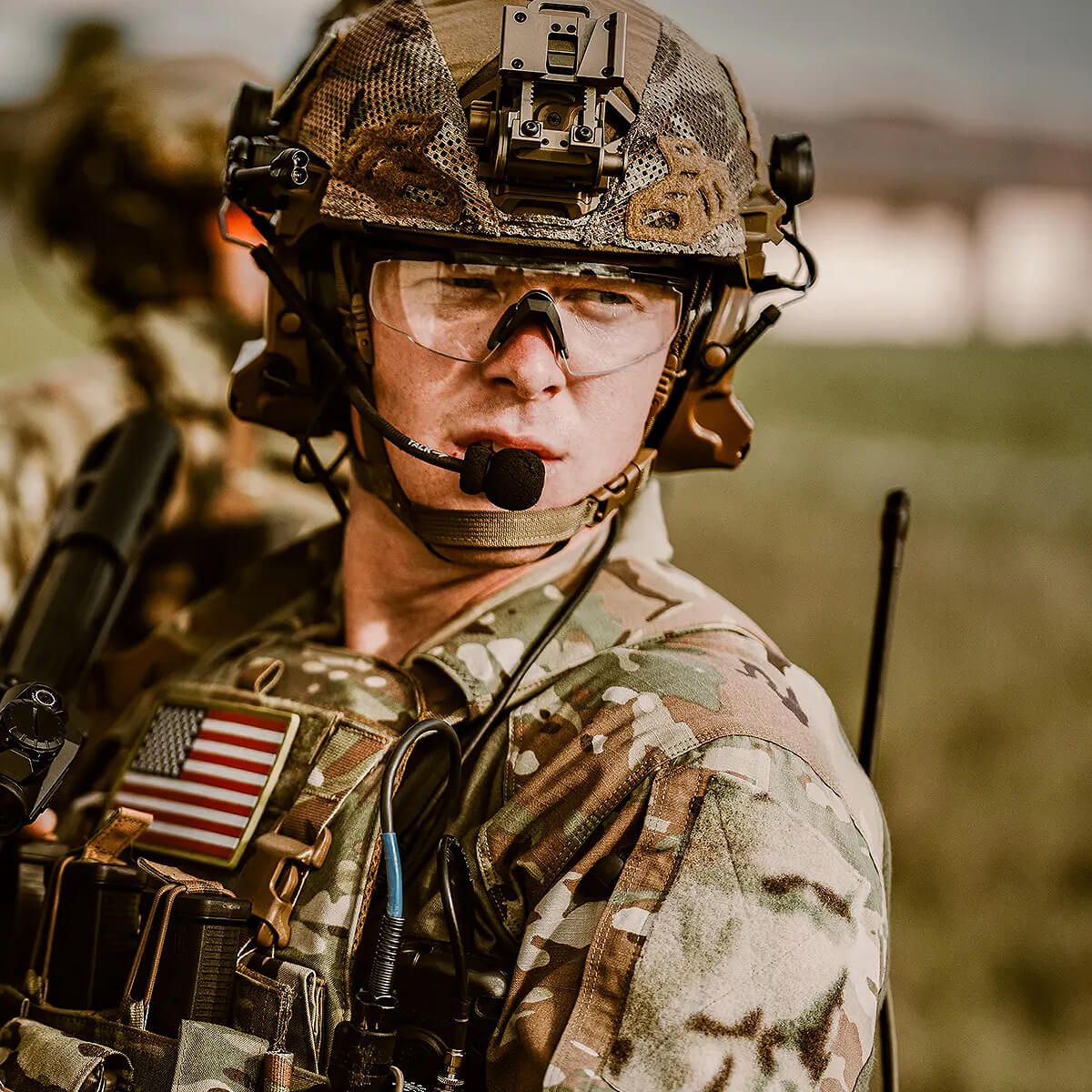 Saber Advanced Taktische Brille mit 2 Gläsern
