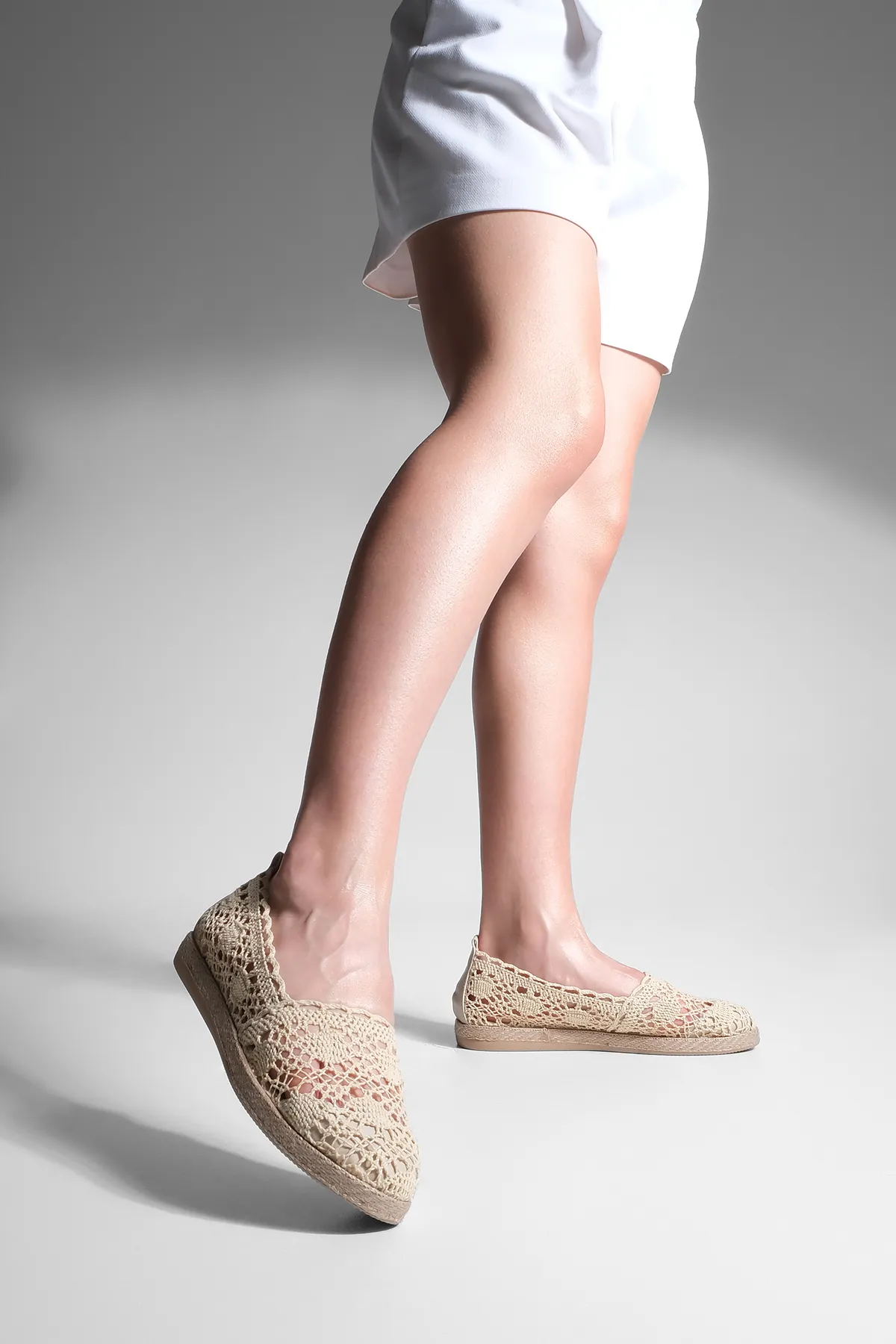 Marjin  Espadrilles - Beige - Flacher Absatz