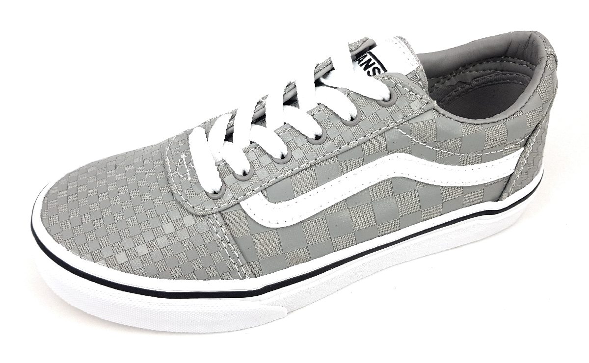 Vans Ward VN0A5KRGBBZI Grau (Tonal Mix Check) drizzle/ white
