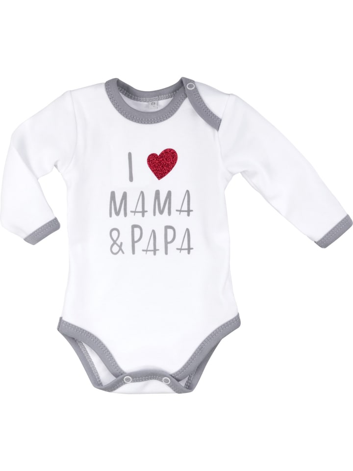 Baby Sweets Erstausstattung-Set I love Mama & Papa in weiss günstig kaufen