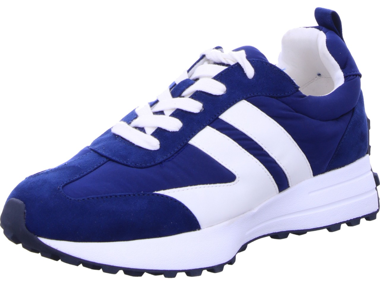 EDEL FASHION Freizeit Schnürer blau