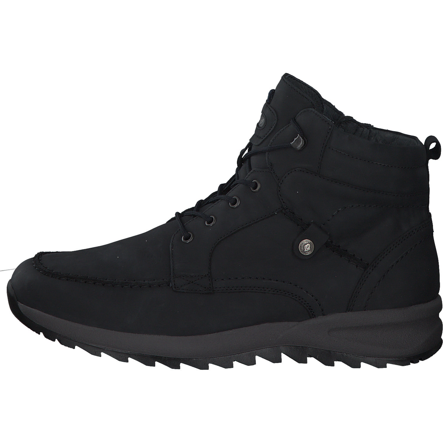 Waldläufer Helle 388902, Outdoorschuhe, Herren, Schwarz (Notte)