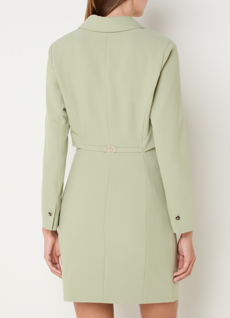 Abito blazer corto Didi di Fifth House con tasche a patta e dettagli cut-out.