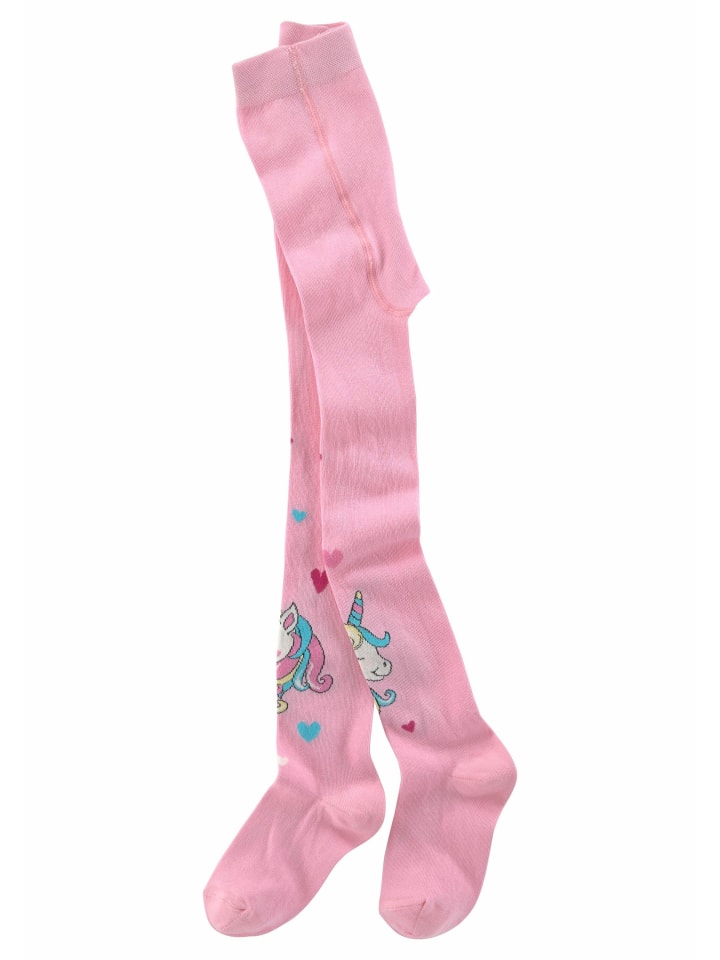 H.I.S Strickstrumpfhose in marine, rosa, grau/melange günstig kaufen