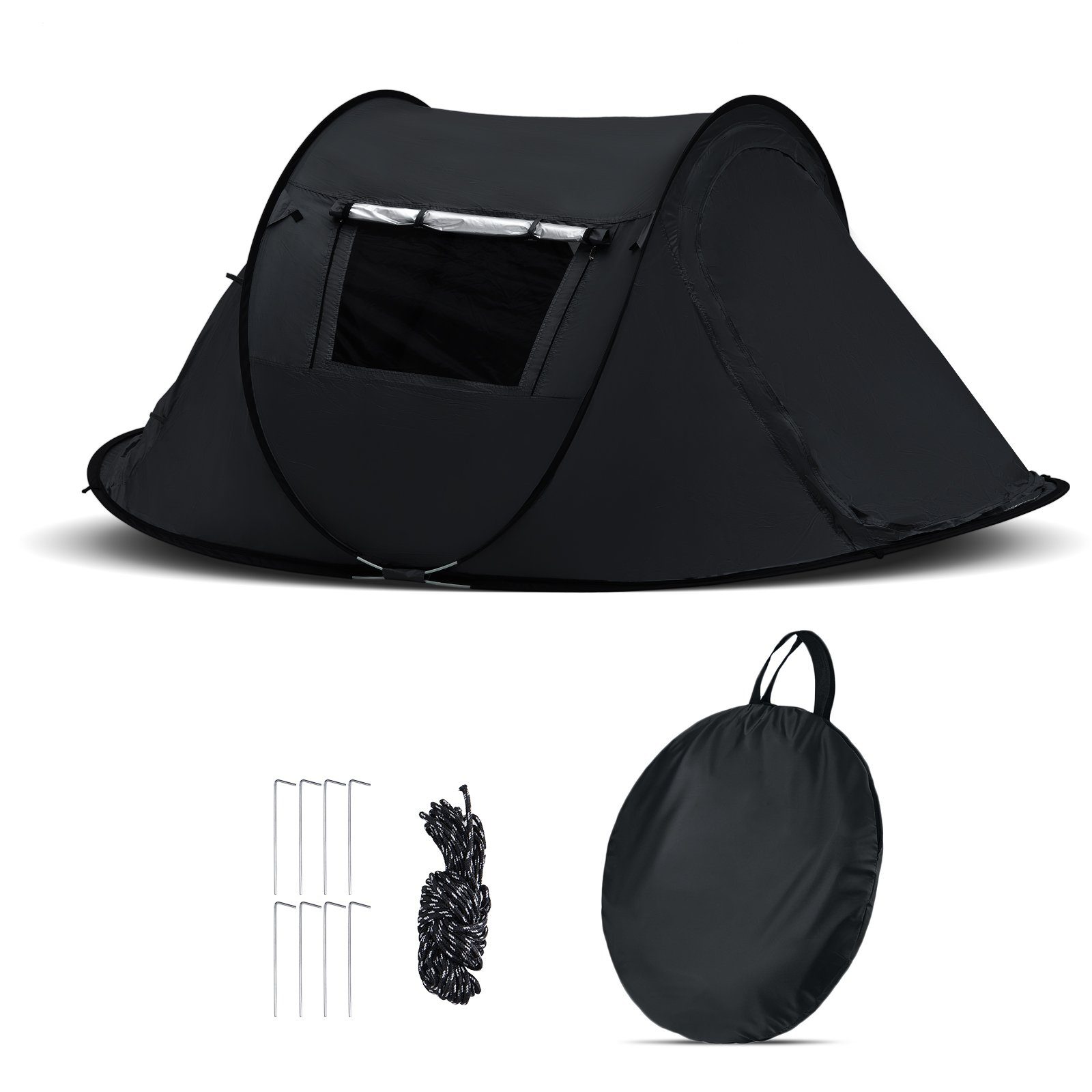 LEMROE Kuppelzelt Wurfzelt Pop up Zelt, Personen: 2, UPF 50+ Wasserdicht