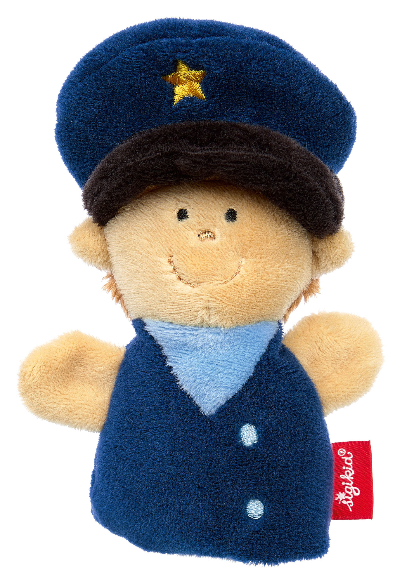 Fingerpuppe Polizist