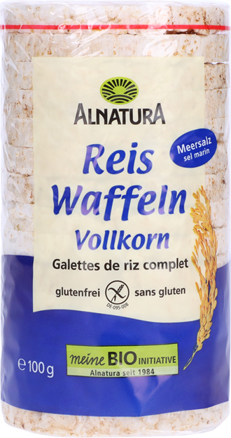 Alnatura Bio Reiswaffeln mit Salz glutenfrei