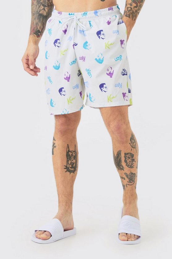 Mittellange Ken Badehose