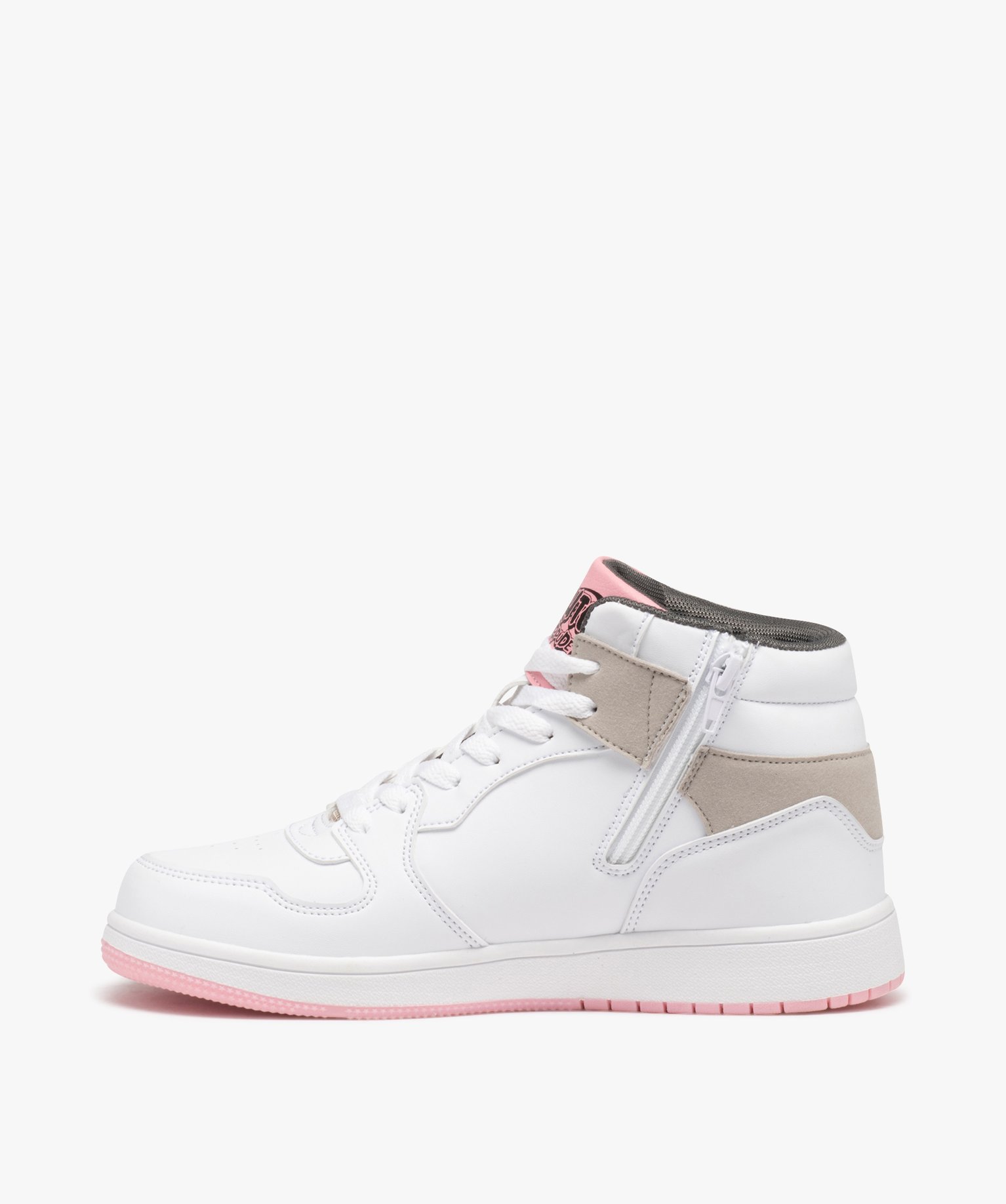 Baskets mid-cut imprimé Naruto fille - Naruto Shippuden blanc | GEMO