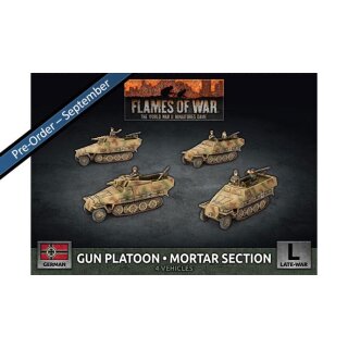 Sd Kfz 251 Platoon (x4 Plastic)