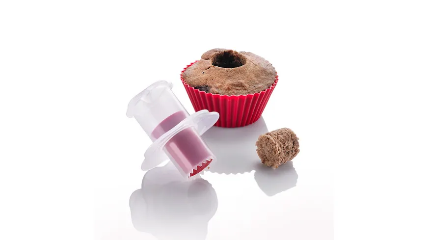 WESTMARK CupCake-Aushöhler transparent/rot