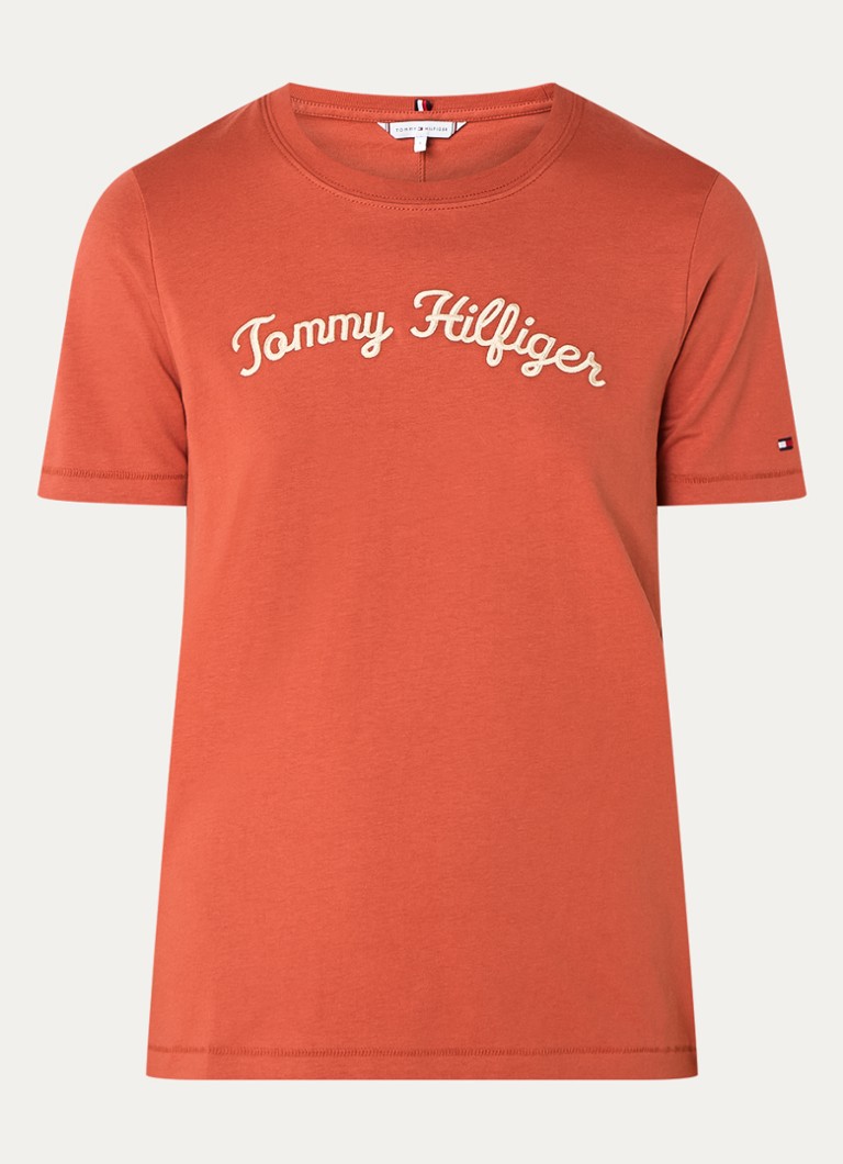 Tommy Hilfiger T-shirt with logo embroidery