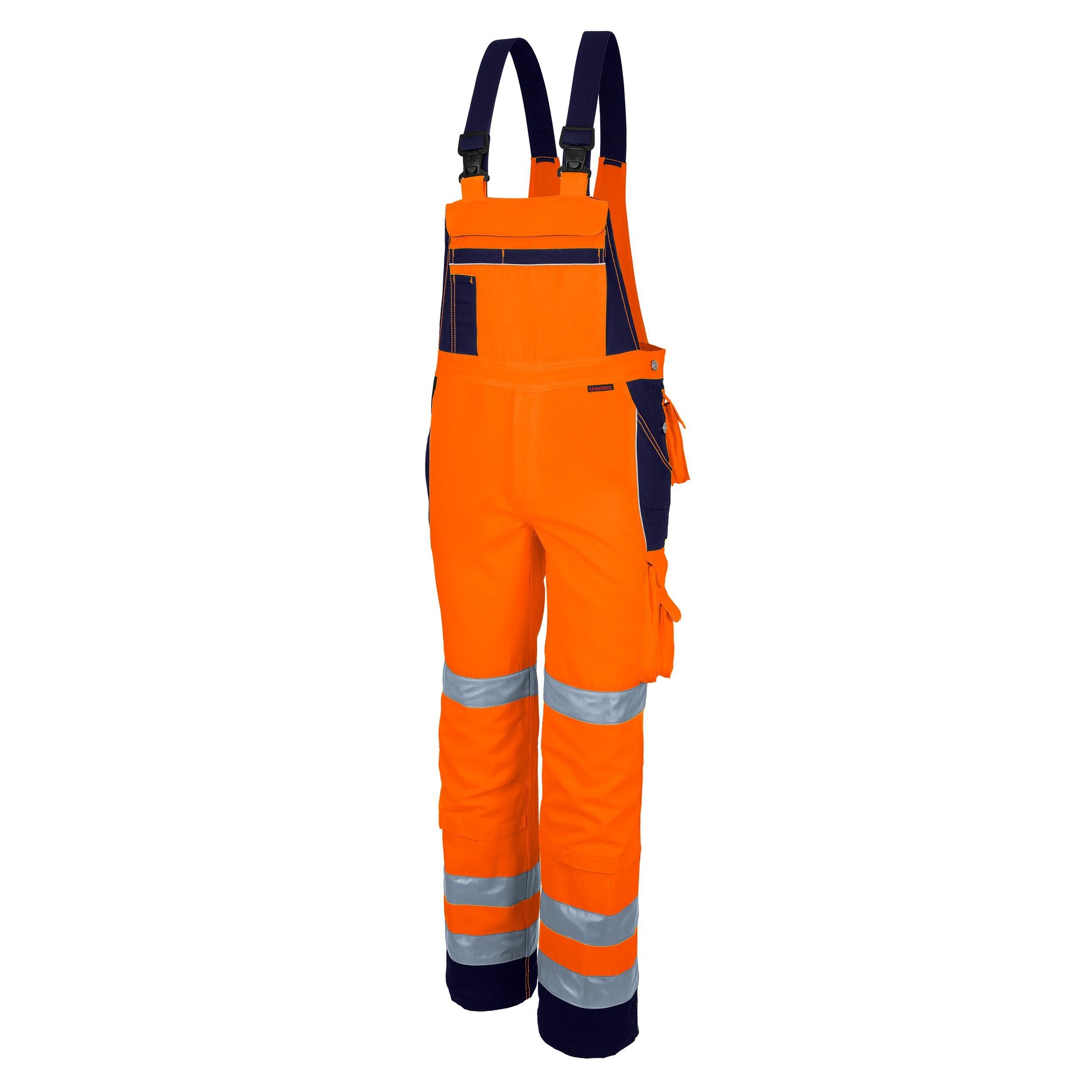 QUALITEX HIGH QUALITY WORKWEAR Arbeitslatzhose PRO WS Latzhose - Warnschutz für PROfessionals