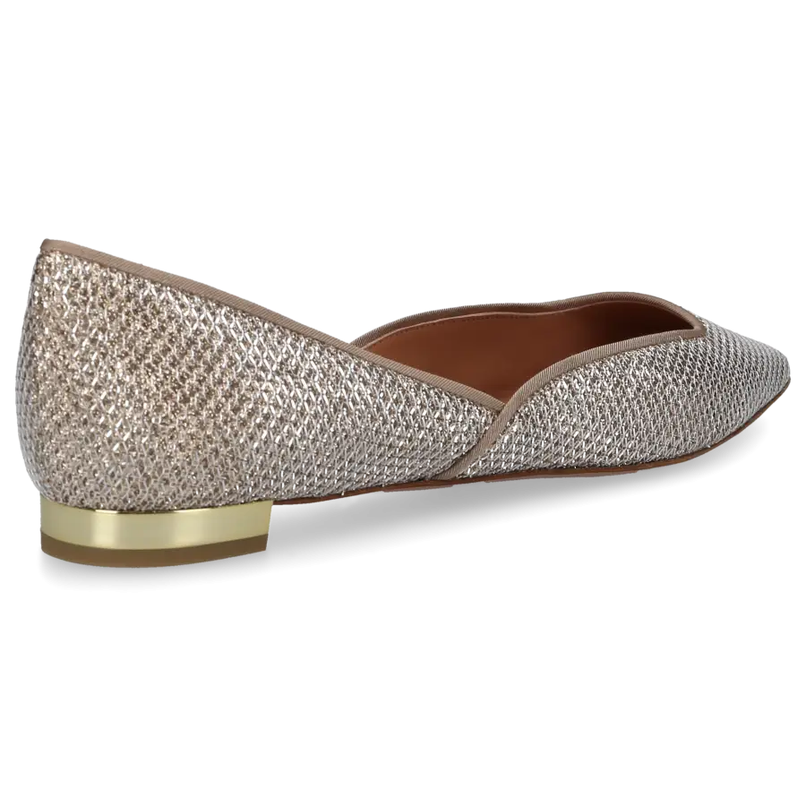 Aquazzura - Ballerinas MAJA Textil Lamè - gold