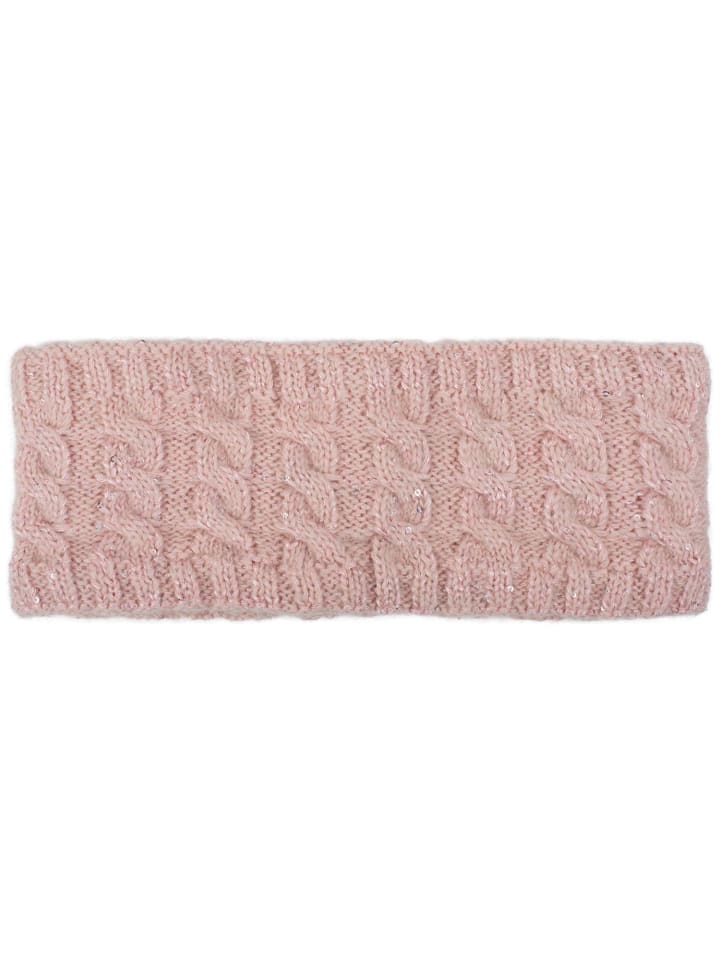 styleBREAKER Strick Stirnband in Rose günstig kaufen onesize