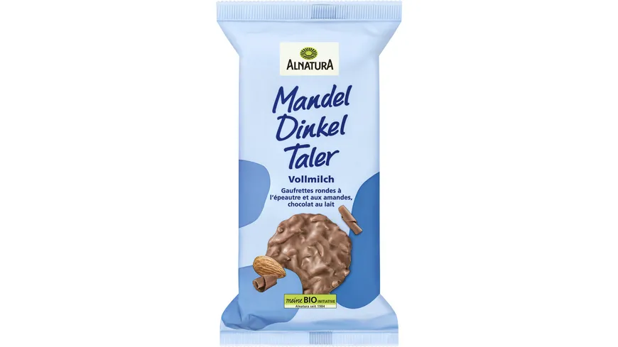 Alnatura Bio Dinkel Knusper Taler Vollmilch 100 g