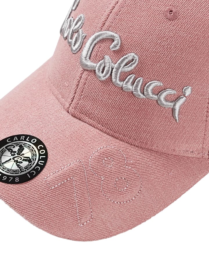 Carlo Colucci Baseball Cap D'Agostini in Rosa günstig kaufen onesize
