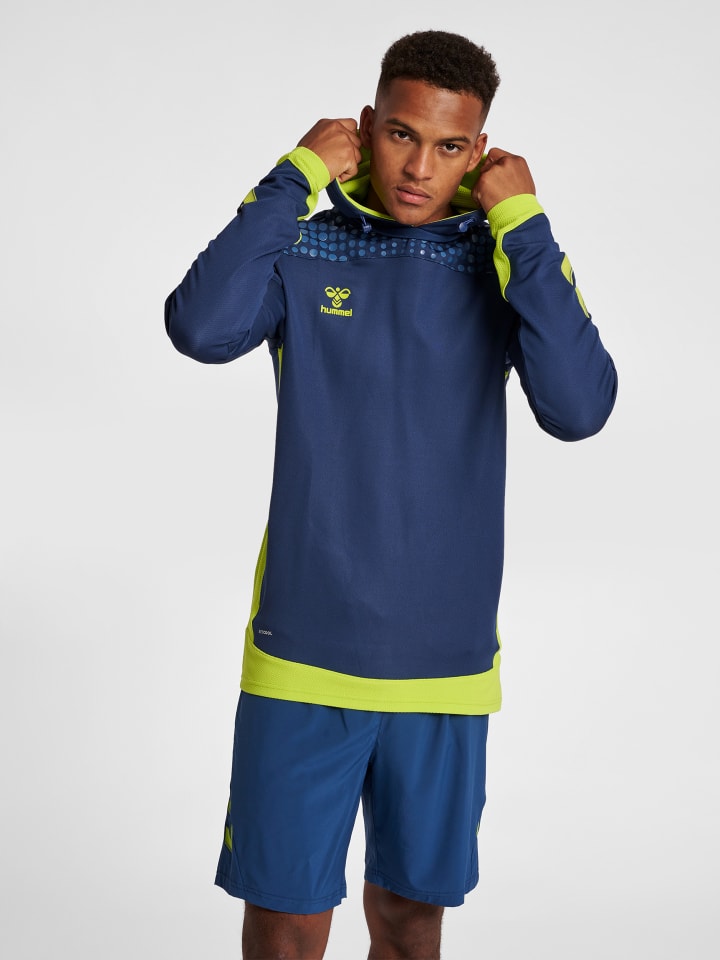Hummel Hummel Verstellbare Taille Kapuzenpullover Hmllead Herren in DARK DENIM günstig kaufen