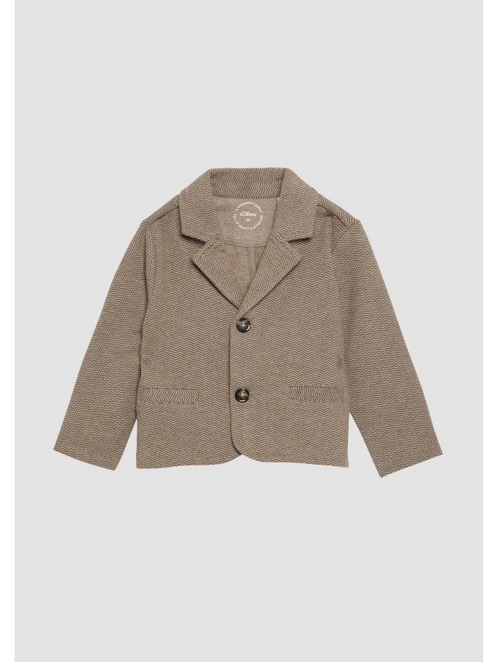 s.Oliver Indoor-Blazer langarm in Braun günstig kaufen