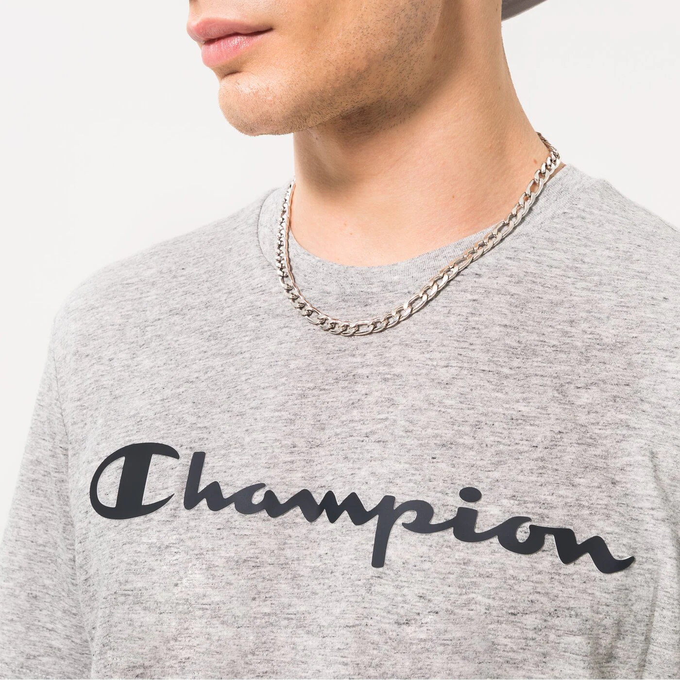 CHAMPION T-SHIRT CREWNECK T-SHIRT Grau