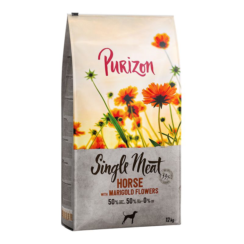 Purizon Single Meat Adult Pferd mit Süßkartoffel & Ringelblumenblüten
