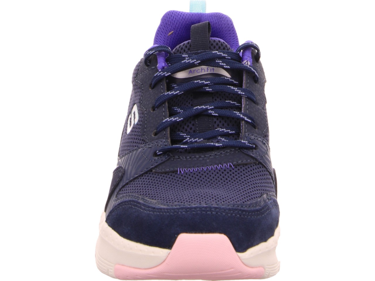 SKECHERS Freizeit Schnürer blau