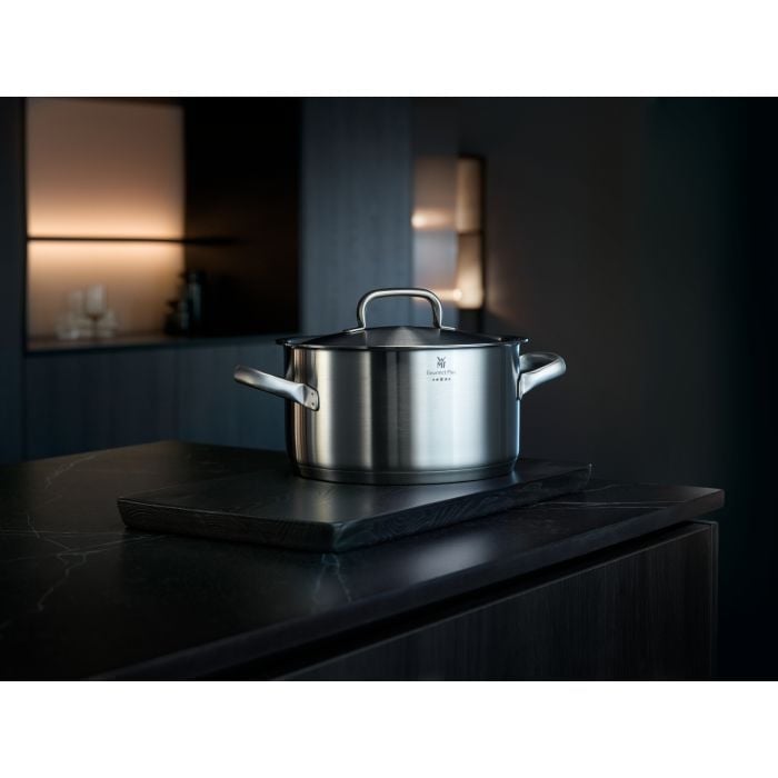 Gourmet Plus Stielkasserolle 16 cm mit Deckel