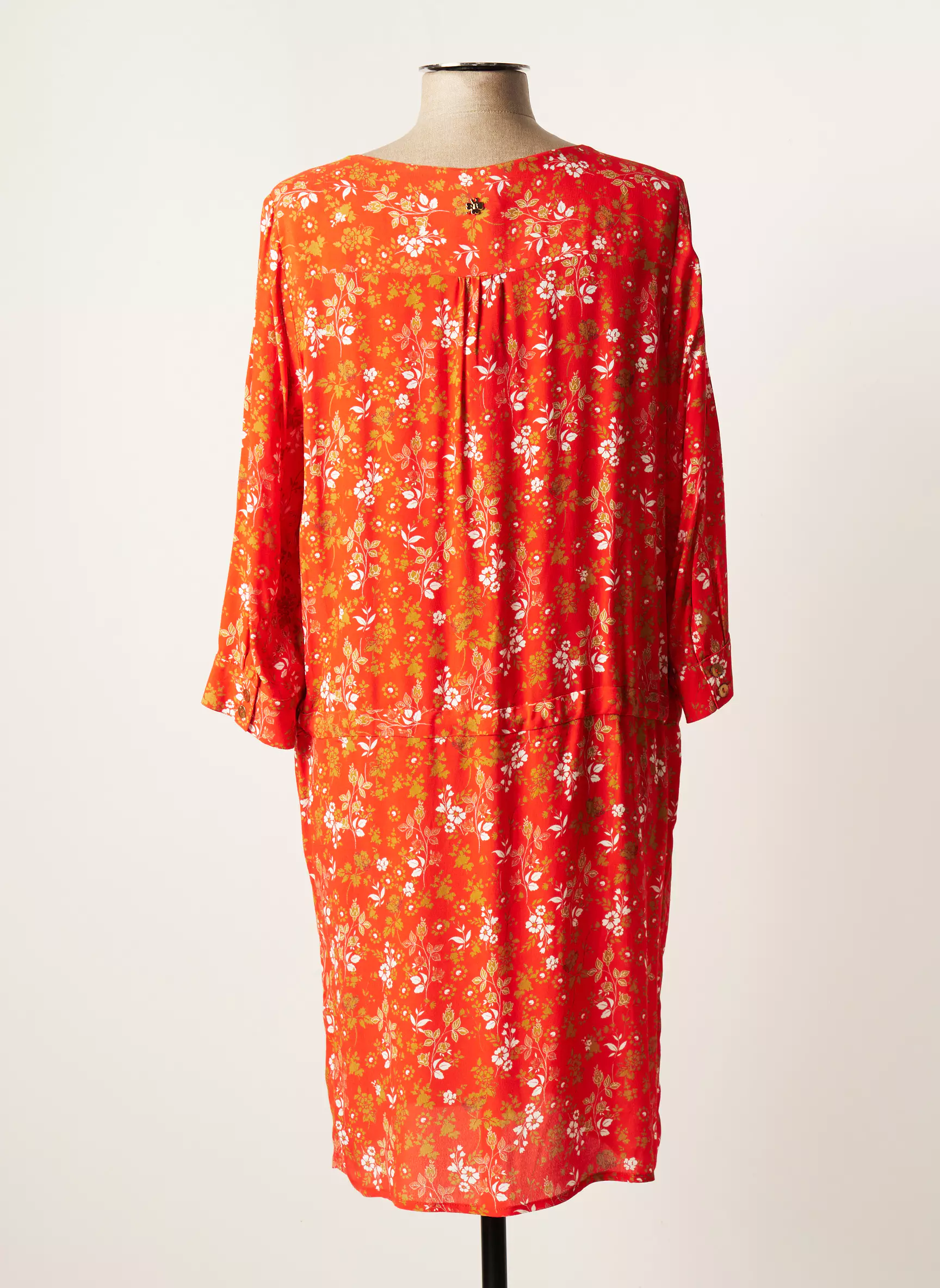 Le Petit Baigneur Robes Mi Longues Femme couleur orange