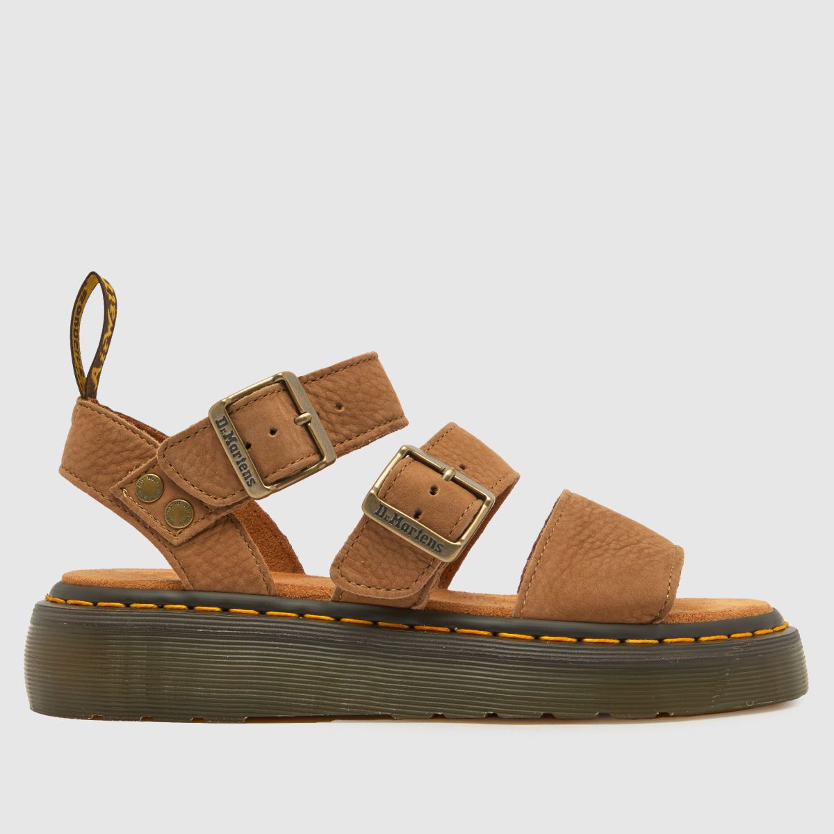 Dr. Martens Gryphon Quad Szandál Barna Színben