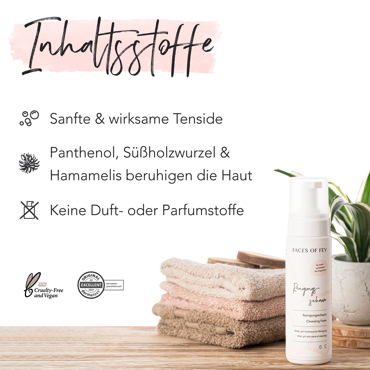 Milder Reinigungsschaum 200 ml