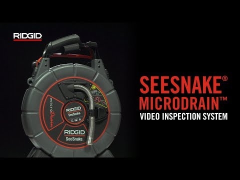 Enrouleur Ridgid 37518 MicroDrain D65S avec câble de connexion pour micro CA-300 / CA-330 / CA-350