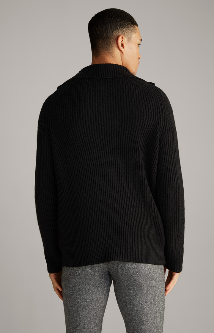 Wool-Mix-Pullover Brunor in Schwarz