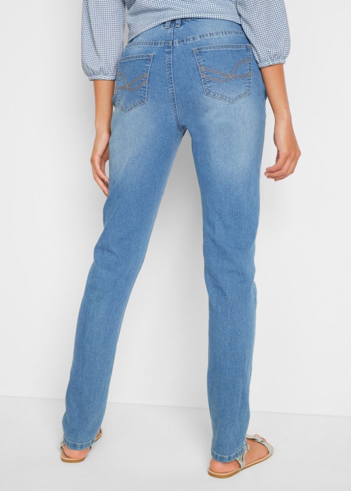 Komfort-Stretch-Jeans, Straight