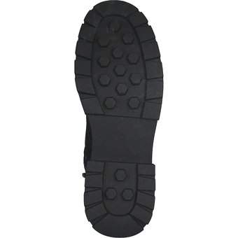 Barbarella Schnür Boots in schwarz