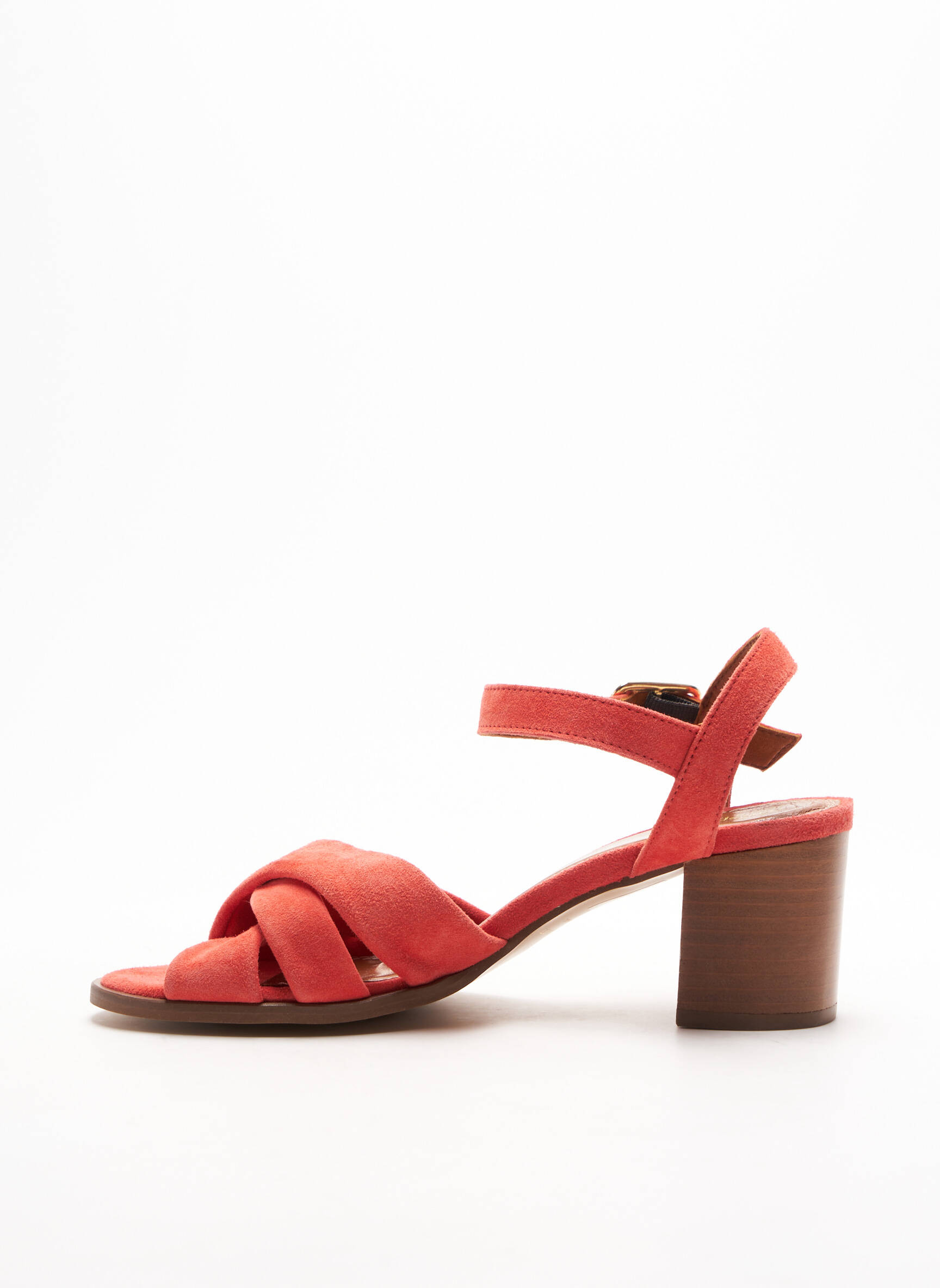 Maison Toufet Sandales Nu Pieds Femme couleur rouge