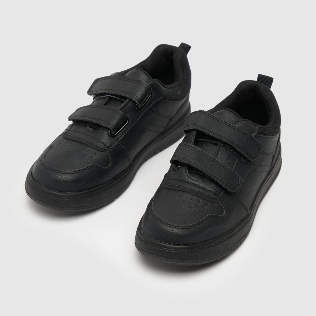 Schuh fekete gép fiú junior edzőcipők