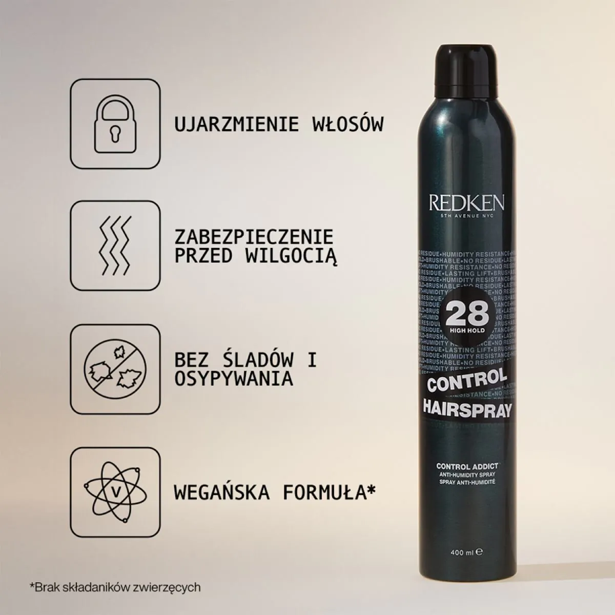 Λακ μαλλιών Redken Control
