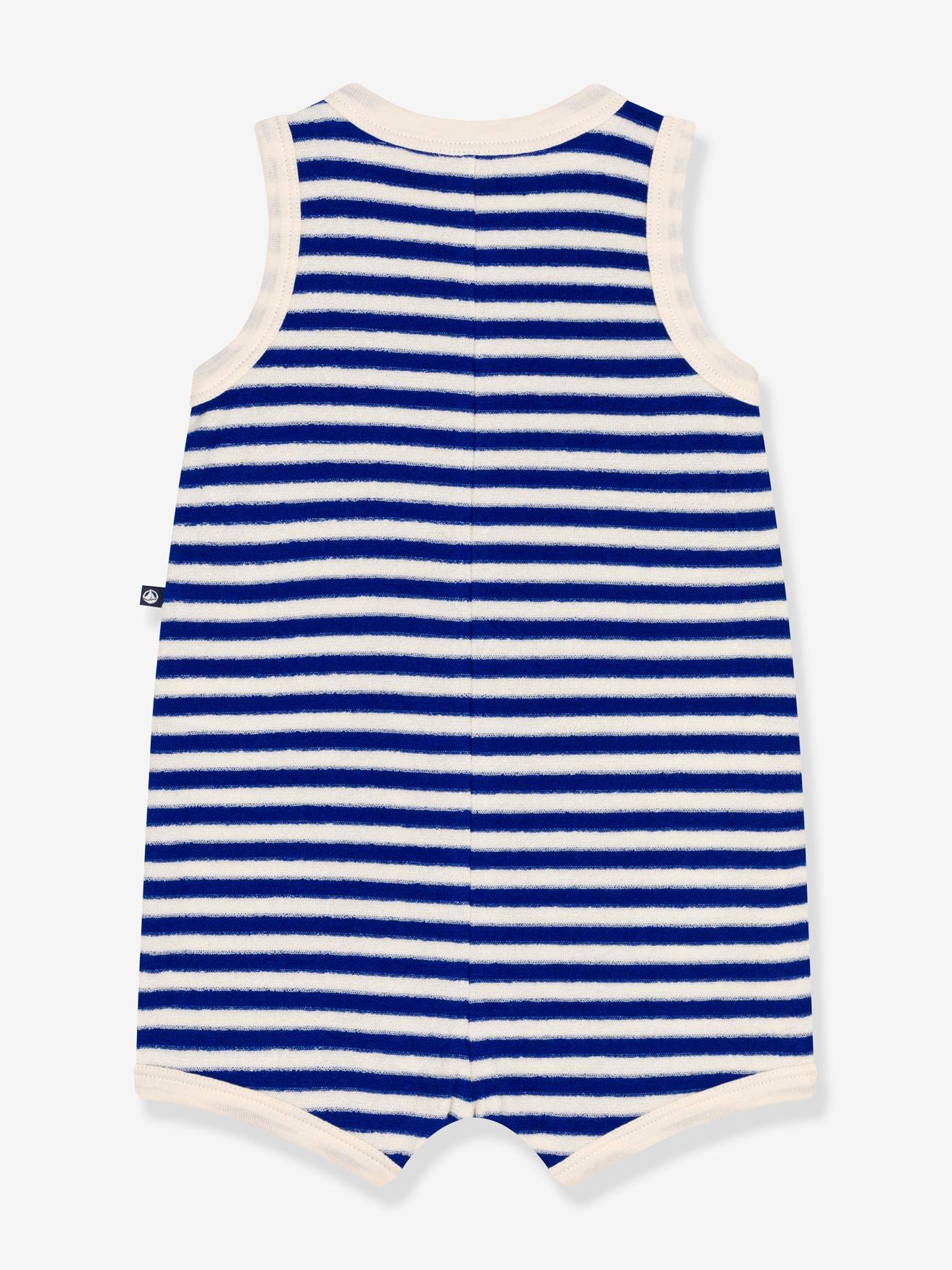 Petit Bateau Baby Sommer-Overall PETIT BATEAU - blau mehrfarbig