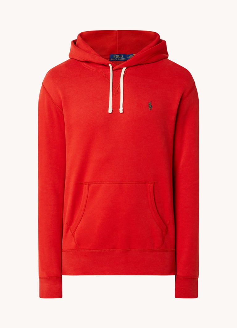 Φούτερ με κέντημα στο λογότυπο της Ralph Lauren και κέντημα στο φούτερ