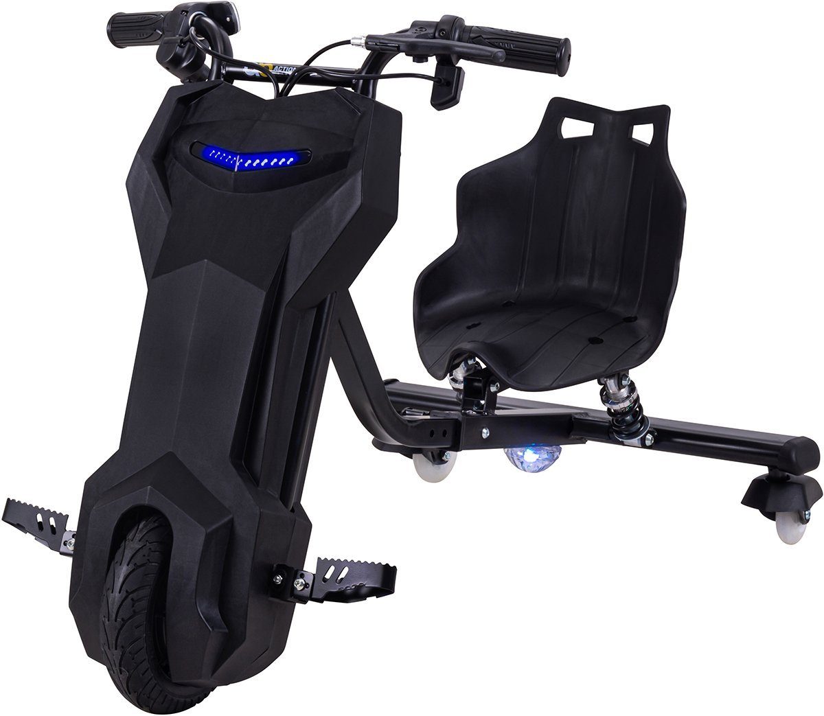 Actionbikes Motors three-wheel scooter drift scooter Drifter 360, 15.00 km/h, 250 watts - LED 360° wheels - suspension - 3 levels - drift trike