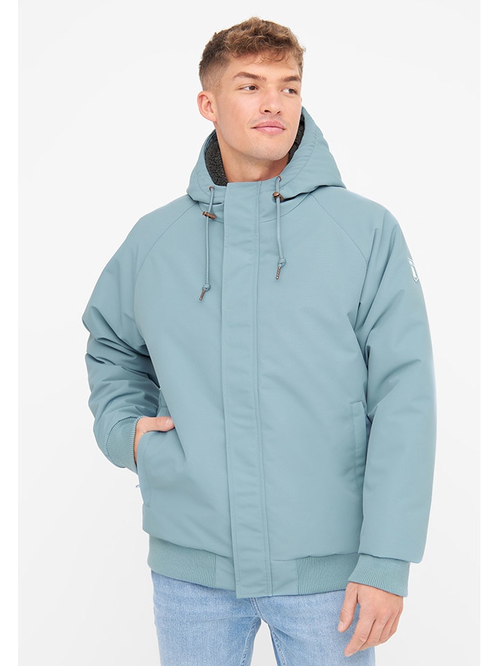 Derbe Regenjacke in Hellblau günstig kaufen