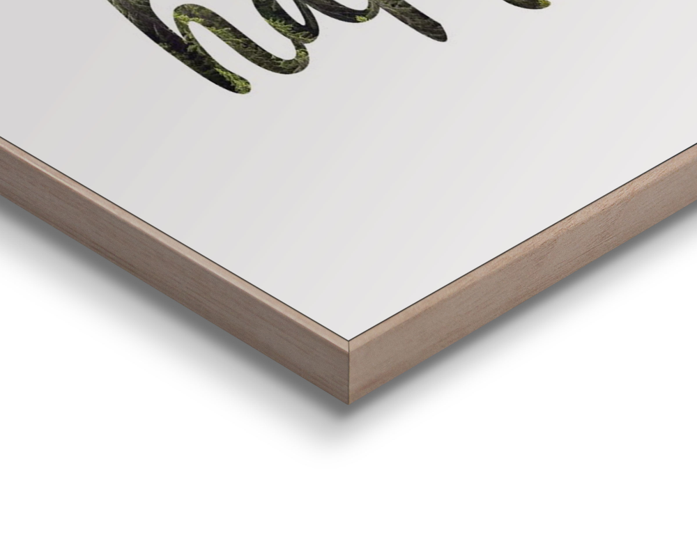Rahmenbild Wood Do More