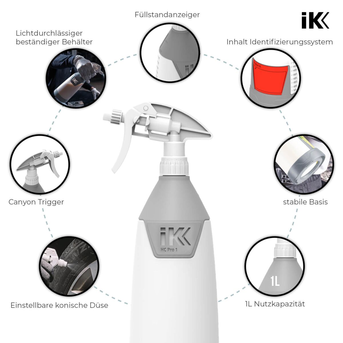 IK HC Tr 1 Sprühflasche 1L