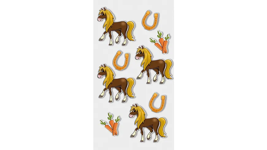 RÖSSLER Sticker Mädchentraum Pferd