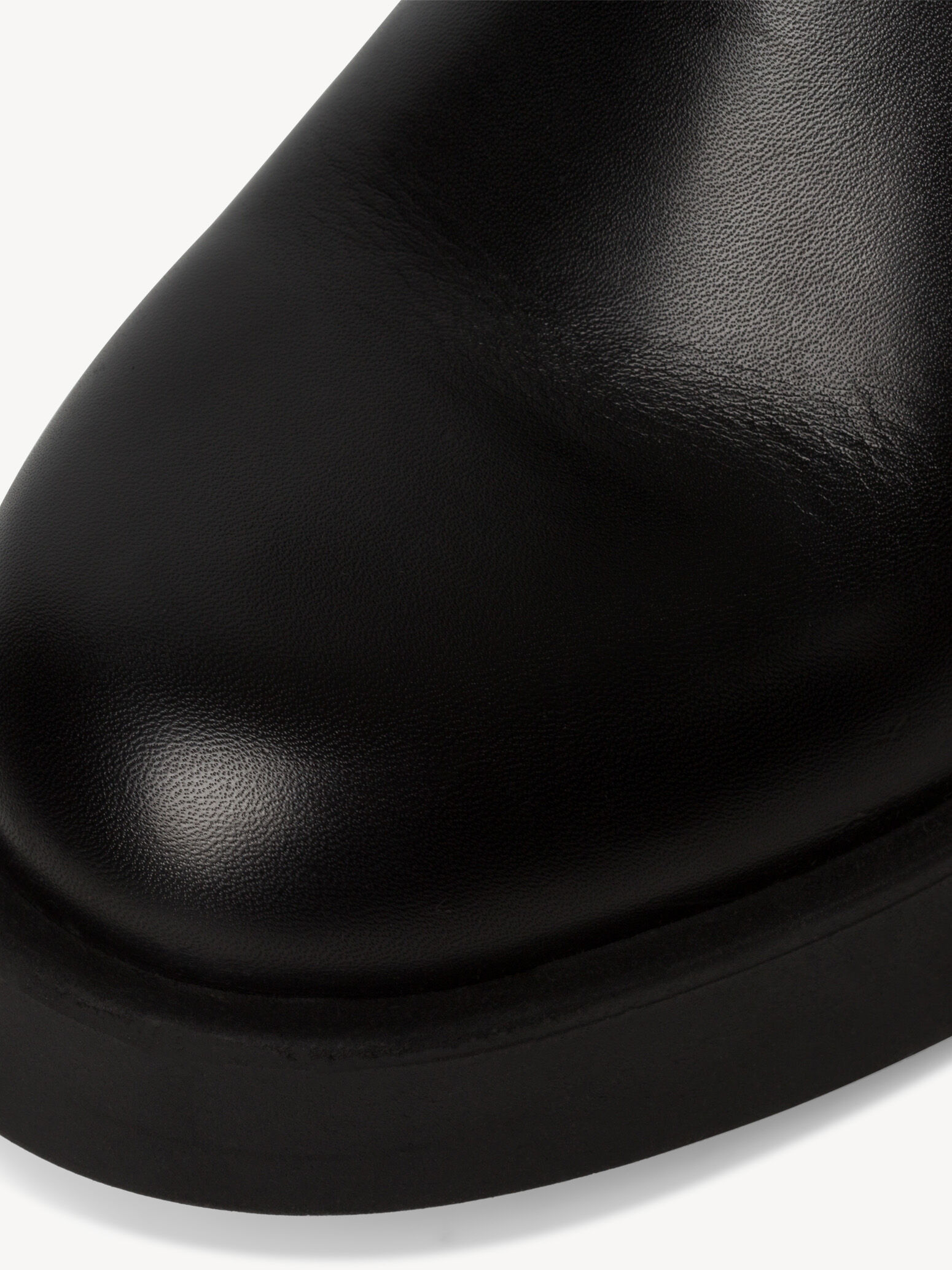 Bottes en cuir - noir