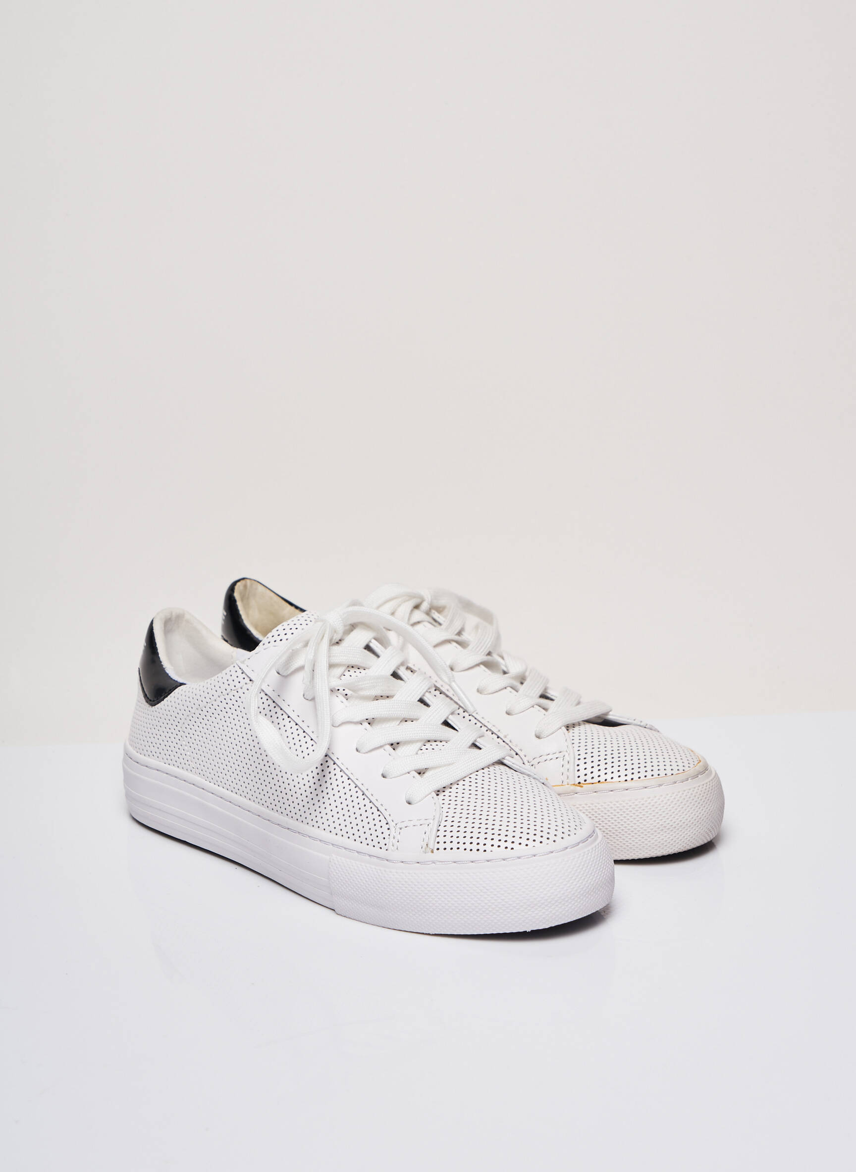 No Name Baskets Femme couleur blanc